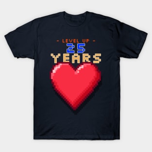 Anniversary - Level Up 25 Years T-Shirt